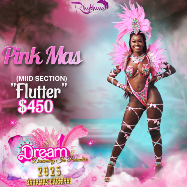 Pink Mas – Flutter (Mid Section)